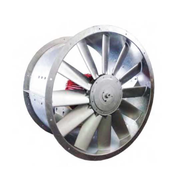 Adjustable Pitch Angle Axial Fan