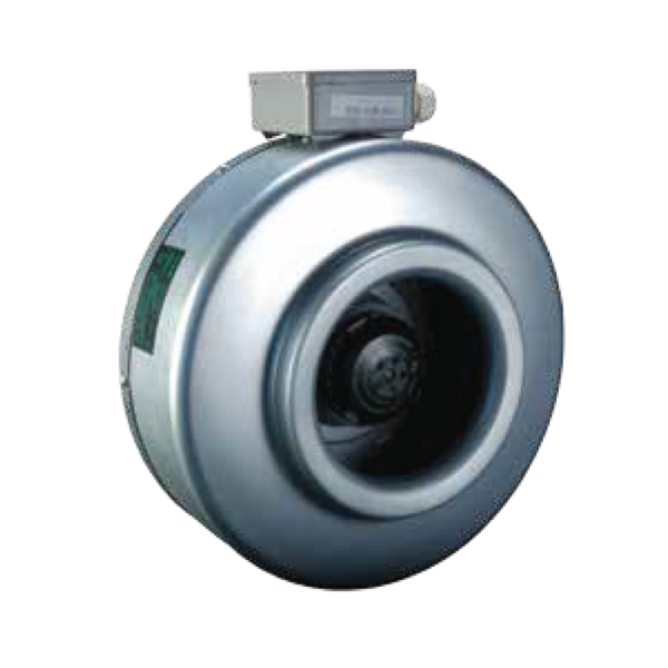 EC Centrifugal In-Line Fan